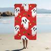 Halloween Cartoon Ghosts Pumpkins Bats Beach Towel Bath Towels Microfiber Quick Dry Sand Free Beach Yoga Spa Gym Pool