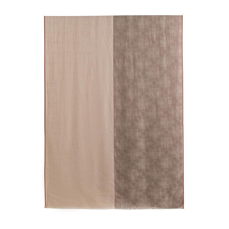 Men's Scarf Pure Cashmere Scarf Jacquard Small Diamond Print Scarf High End Gift