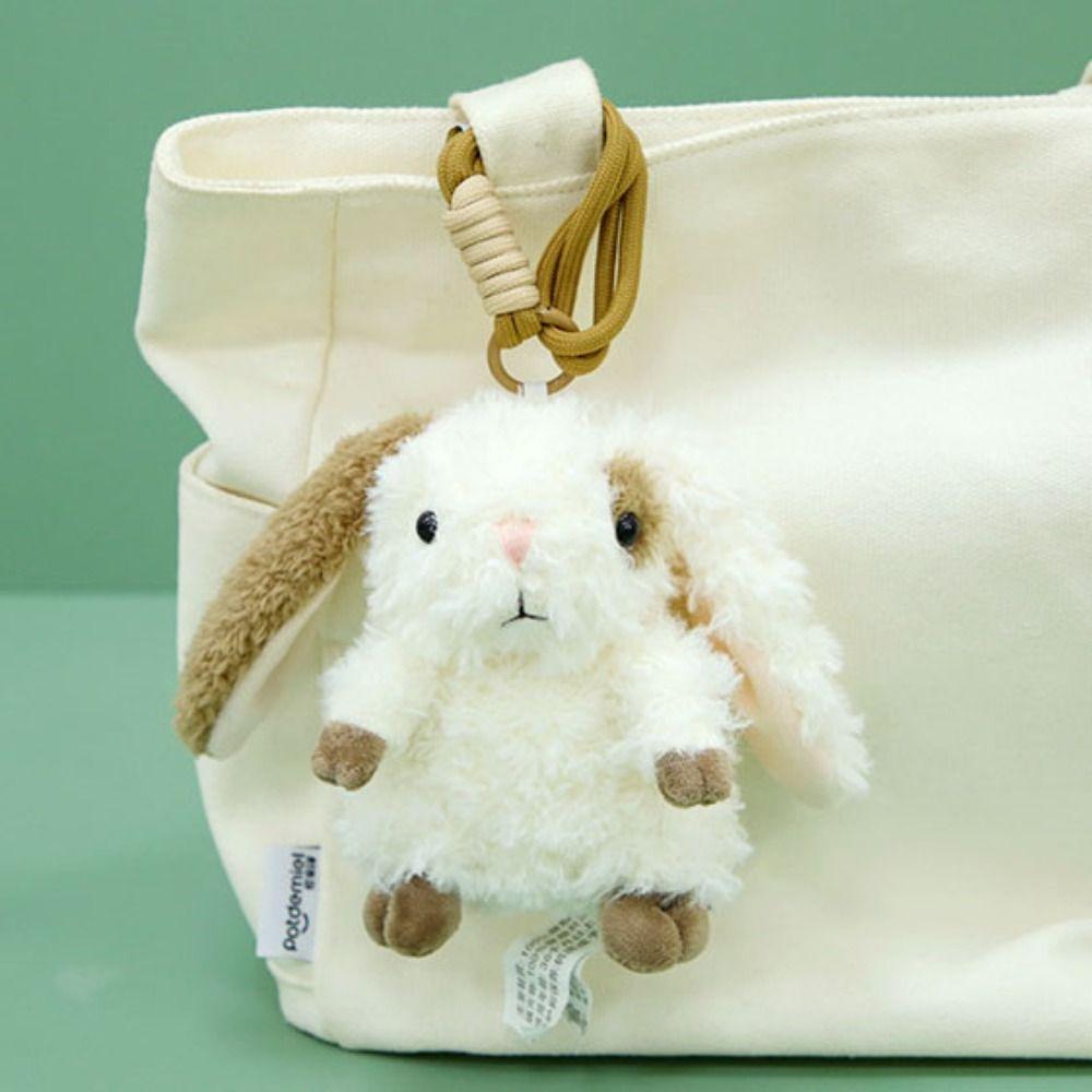 PP Cotton Rabbit Plush Toy Soft Sitting Bunny Plush Doll Long Ears Rabbit Stuffed Toy  Kids Gifts