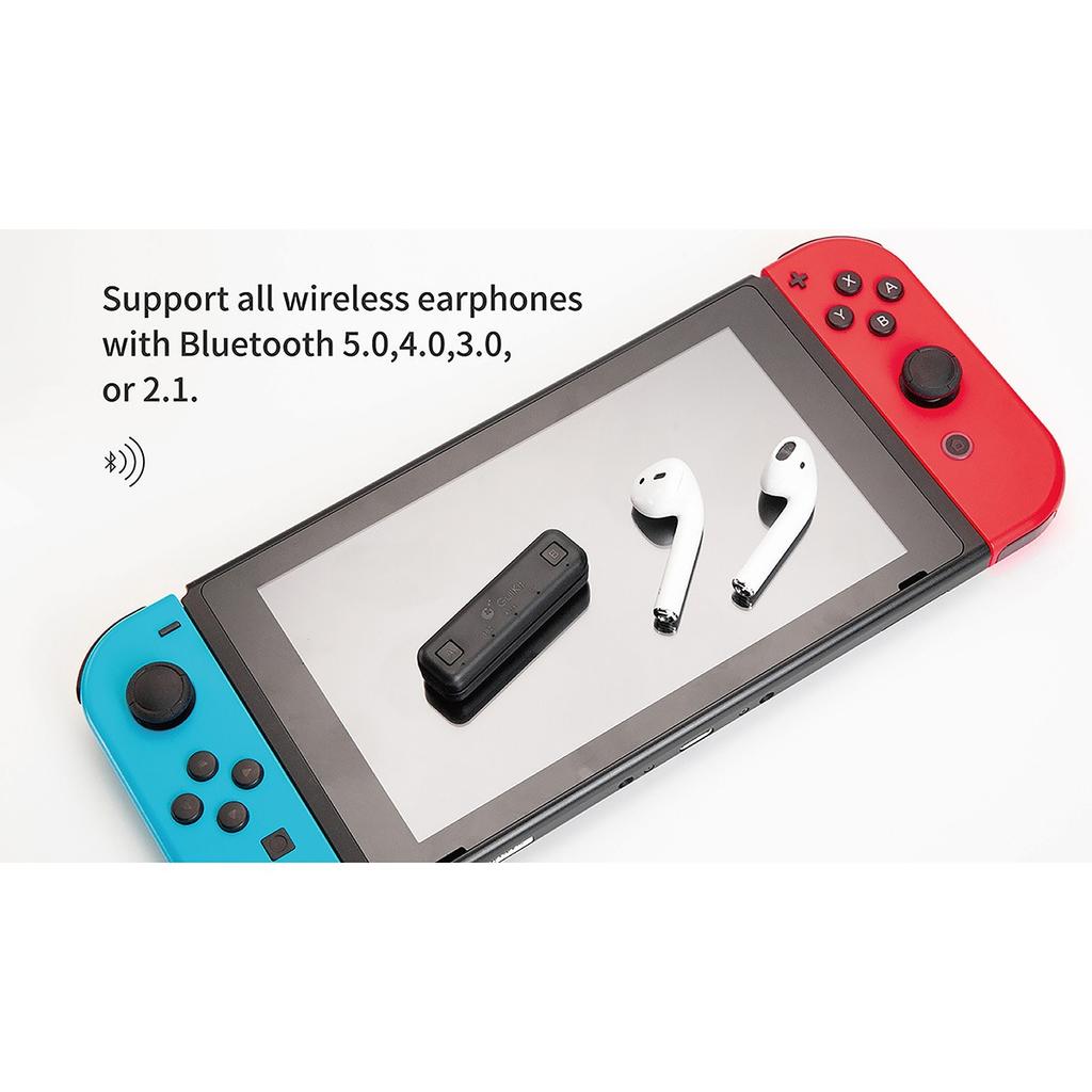 Адаптер аудио Bluetooth-приемника NS07 PRO, совместимый с консолью Switch