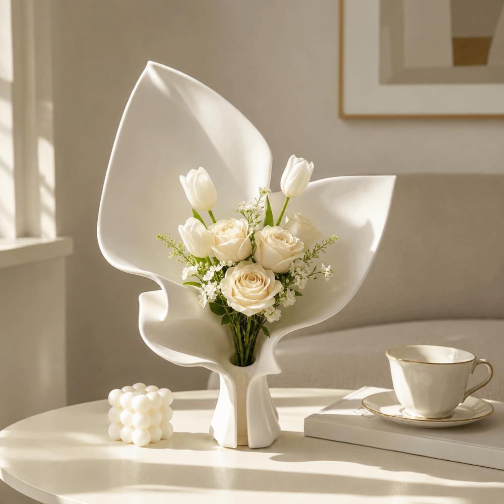 Creative Desktop Ornament 3D Printing Flower Display Container Flower Bouquet Vase Home
