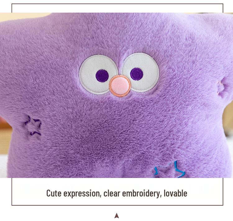 Мягкая подушка «Радужная луна и звезда»: Детская подушка для сна и офисная спинка для домашнего декора