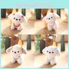 Dog Soft Small Plush Keychain Cute Cartoon Bag Accessory Children Doll Gift