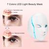 7 цветов фотонная светодиодная маска для лица против морщин удаление акне омоложение кожи машина ЕС вилка 110 ~ 240 В
