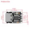Плата зарядки Type C USB 5V 1A TP4057 для аккумуляторных батарей 18650 Эффективная и безопасная плата зарядки Ячейки Питание