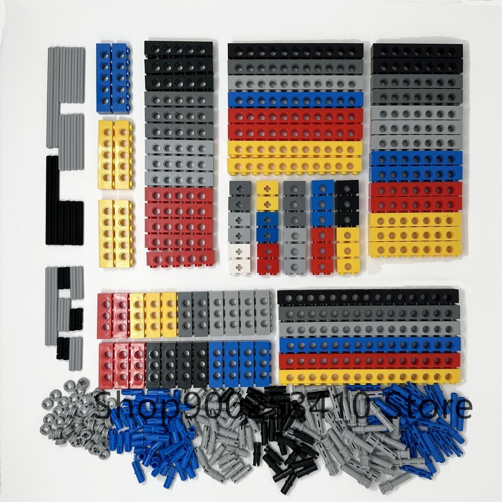 Высокотехнологичные технические детали Штифт Балка Подъемный рычаг Ось Соединитель Панель Шестерня Автомобиль Мотоцикл Строительные блоки Кирпичики Технологический набор Игрушки