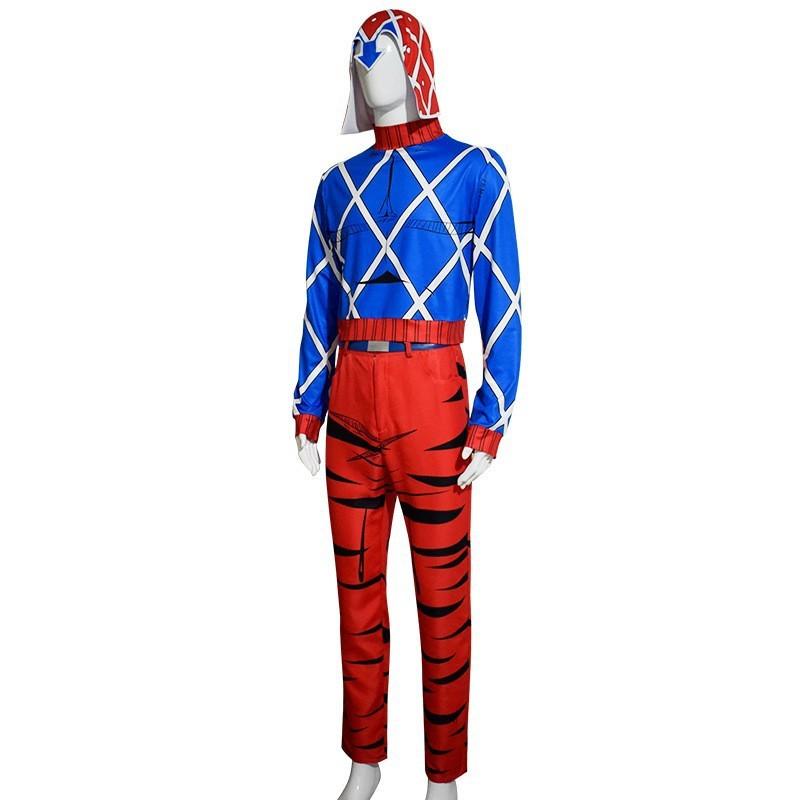 Костюм для косплея Jojo's Bizarre Adventure, прочный полиэстер, для любителей аниме