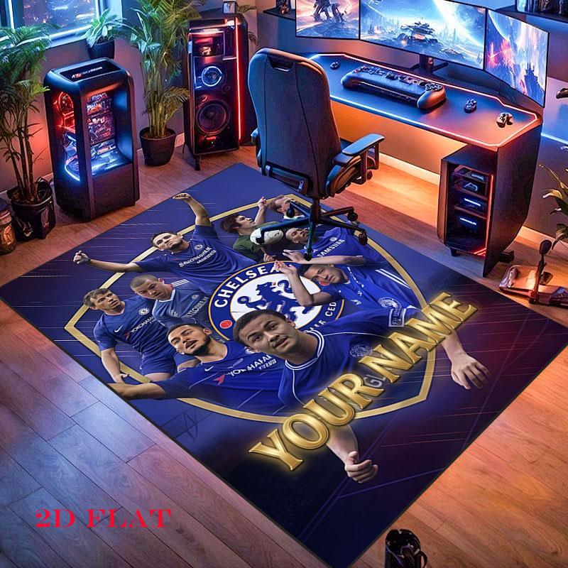 Custom Chelsea Carpet Rug for Living Room Bedroom Home Sofa Decoration,Kids play Nonslip Floor Mat