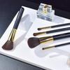 SIXPLUS HALO Series Makeup Brush Set 5-Piece (Black & Gold)