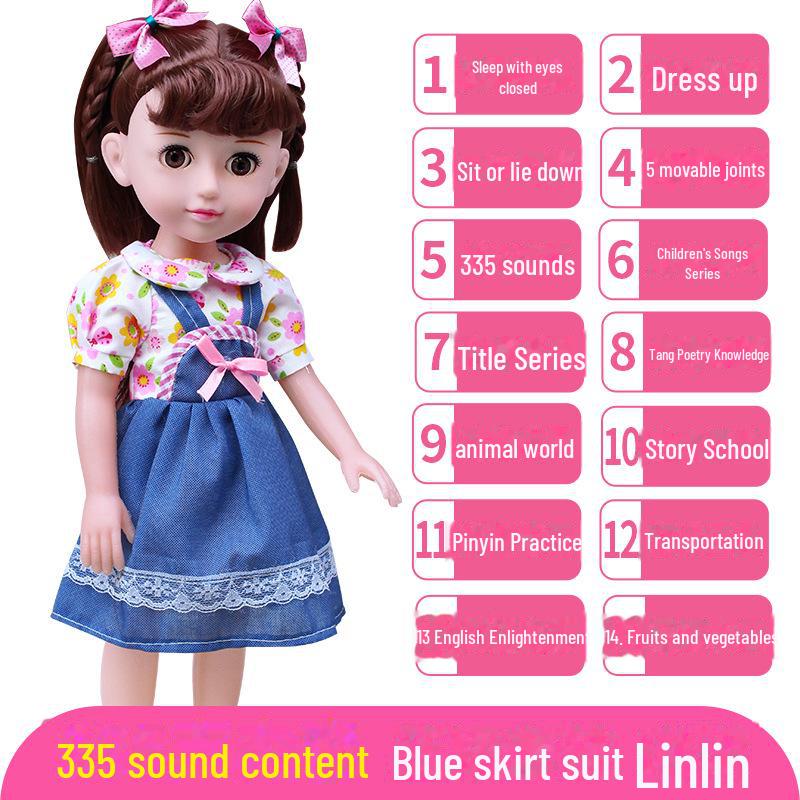 Набор кукол Smart Talk: Игрушка-принцесса для наряжания для девочек - Идеальный подарок на день рождения