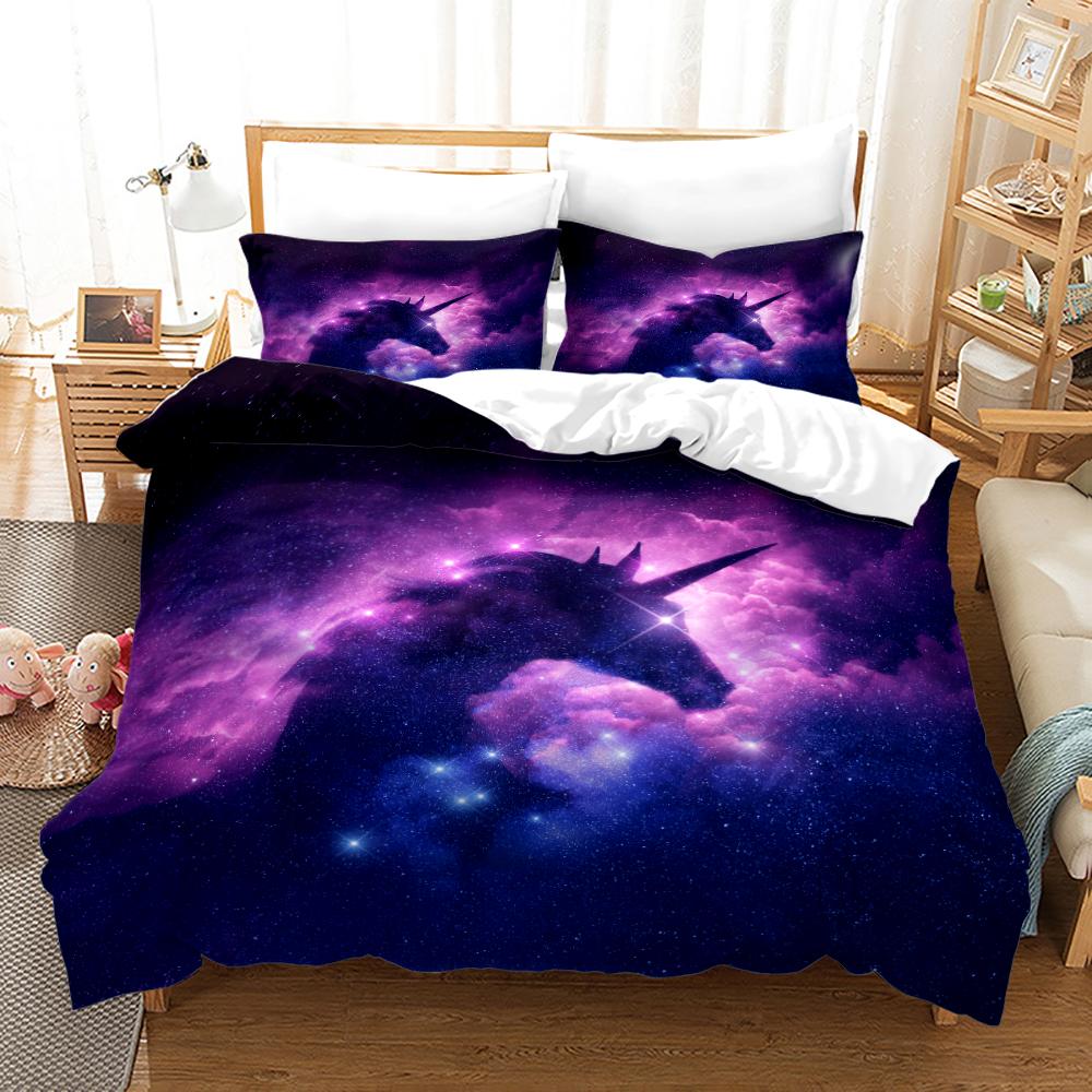 Комплект постельного белья Galaxy Duvet Cover Love Heart Shaped Cloud, размер King Queen для мальчиков, девочек, подростков, комплект постельного белья с наволочкой