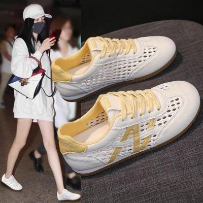 Dexun обувь женская 2025 новая летне-осенняя популярная студенческая дышащая легкая спортивная сетчатая обувь на мягкой подошве повседневная обувь Форрест Гамп женская