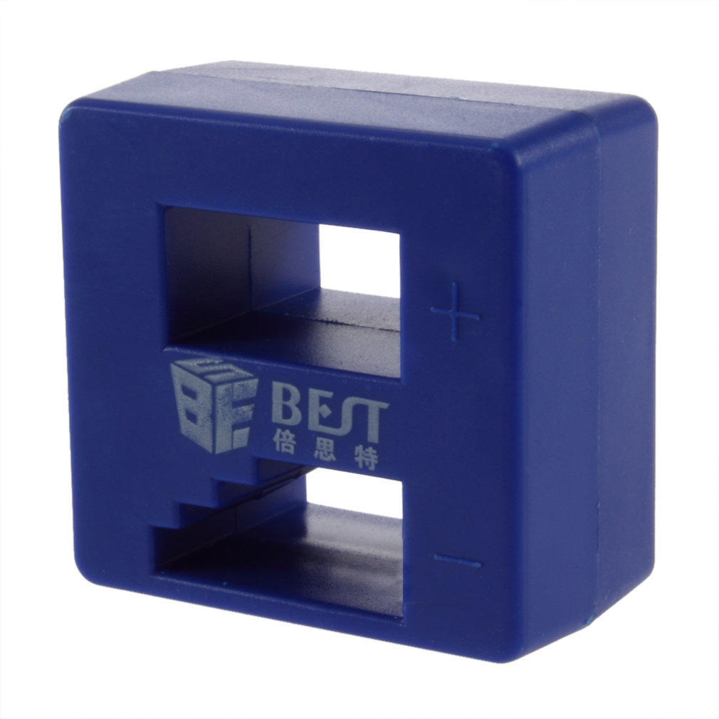 Портативная отвертка с намагничивателем и размагничивателем 2 в 1, магнитный инструмент для захвата