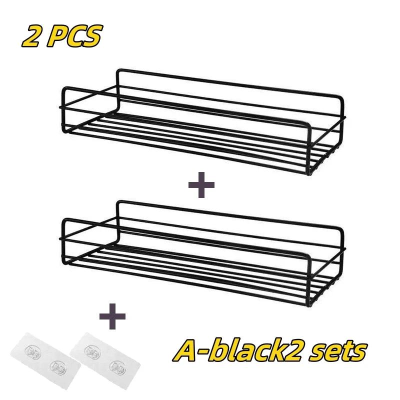 1/2 шт. металлическая полка для ванной комнаты без сверления, металлическая угловая полка, полка для хранения душа, кронштейн, органайзер для аксессуаров для ванной комнаты, полка для шампуня