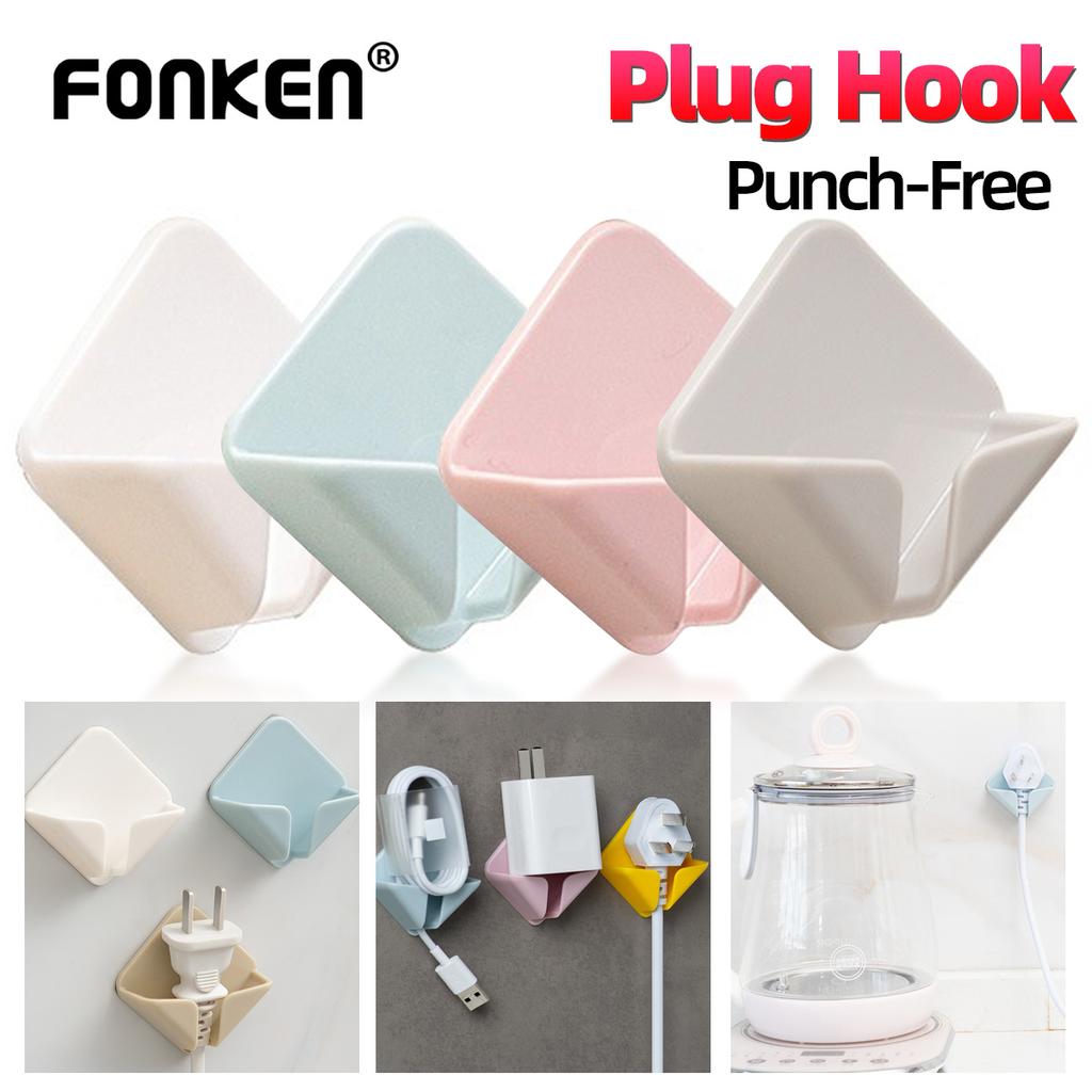 FONKEN Настенный держатель кронштейна с вилкой, креативные кухонные клейкие крючки, вилка для хранения, крючок, проволочный крючок, липкий крючок