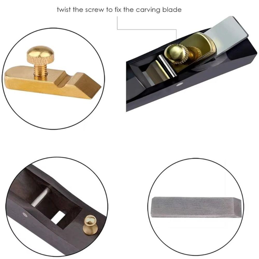 Маленький столярный рубанок Легкий инструмент для снятия фаски Прочный ручной рубанок DIY Деревообработка