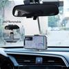 New 360° Rotatable Adjustable Support Car Rearview Mirror Mount Mobile Phone Stand Seat GPS Car Holder