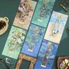 Oil Painting Metal Bookmark Metal Pagination Mark Multifunctional Reading Book Clip  Gifts