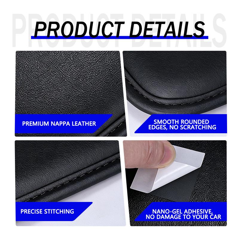 DZBW6 Car Knee Cushion Soft Knee Pad Interior Pillow Elbow Thigh Support For BMW Performance M M3 M5 iX5 iX6 E60 E61 E62 E70 E71