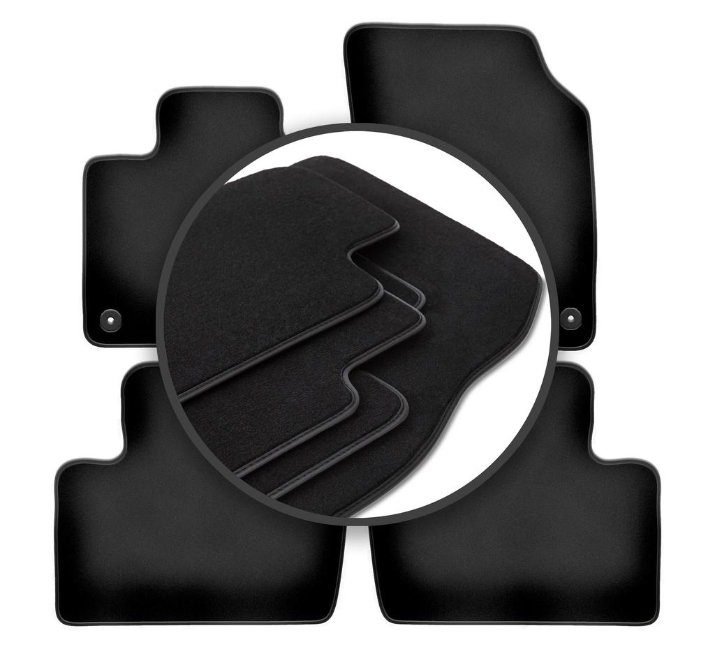 Premium Car Floor Mats For Volvo Xc90 Ii Suv (2015-)