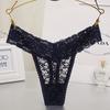 Кружевное женское нижнее белье больших размеров, сексуальное прозрачное нижнее белье, трусики-стринги, кружевные хлопковые трусики-стойки