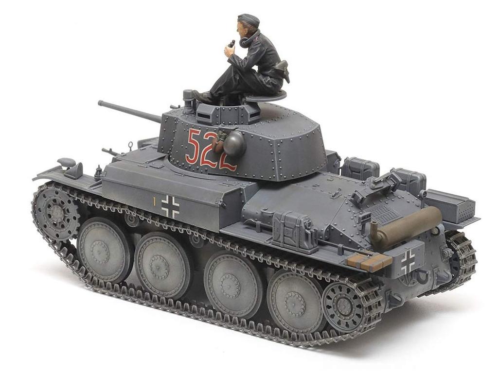 Tamiya Военная миниатюра немецкий армейский легкий танк тип 38 пластиковая модель 35369 1/35 № 369 (T) Э/Ф