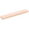 VidaXL Wall Shelf 60x10x2 Cm Solid Untreated Oak Wood 363518