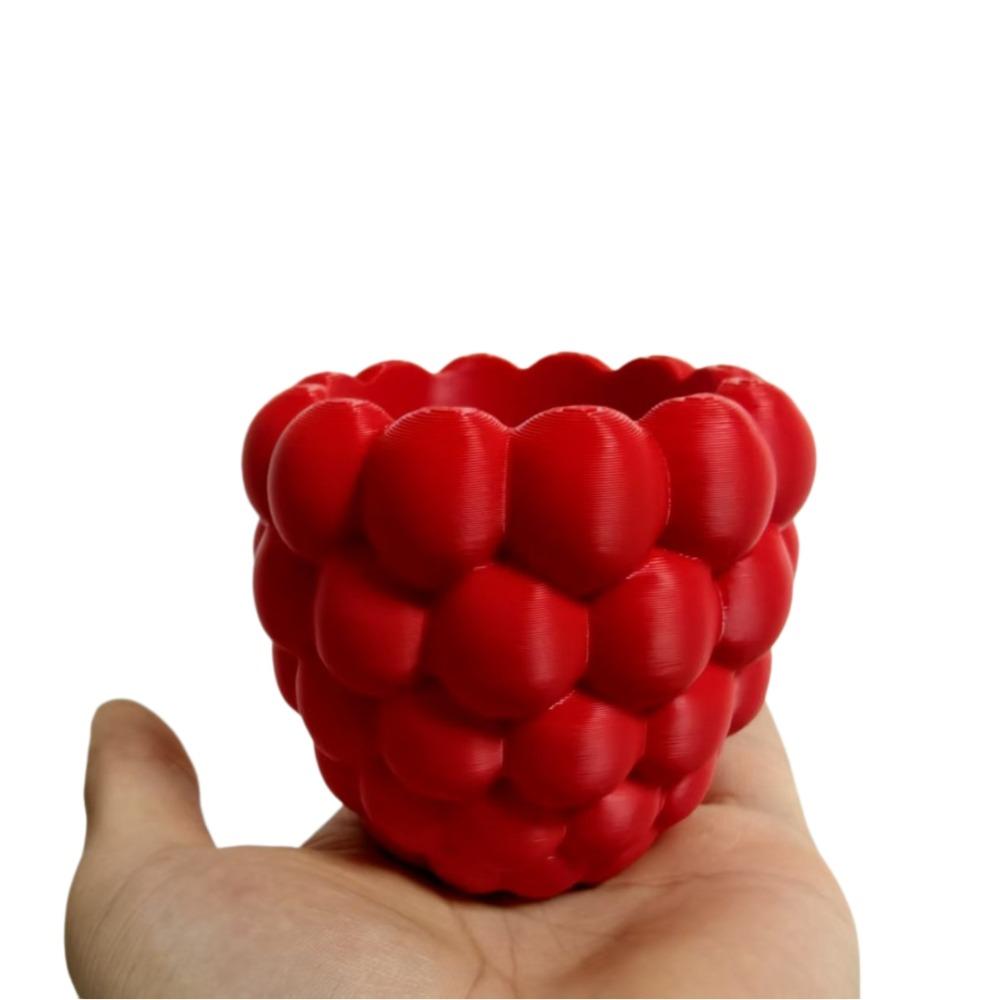 3D Printed Planter Holder Self-Contained Realistic Flower Container  Placement Easy