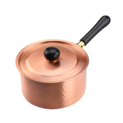 Горшок молоток Shinko Metal One Handed Copper 18 см совместимый с IH, антикварный, IH-101
