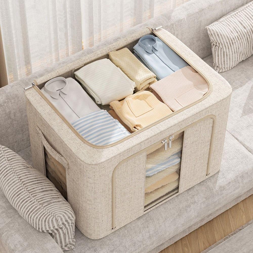 Folding Toys Storage Box Large Capacity Clothing Sorting Box Practical Quilt Organizer Box Blanket