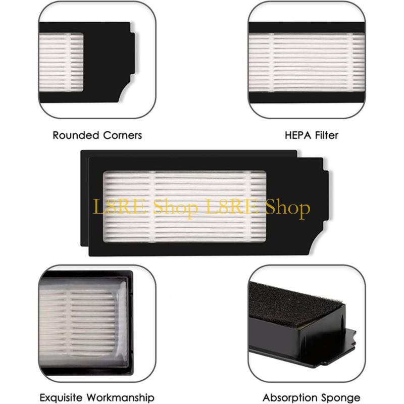 Сменные HEPA-фильтры L8RE для пылесоса Ecovacs X1S (Пакет из 5)