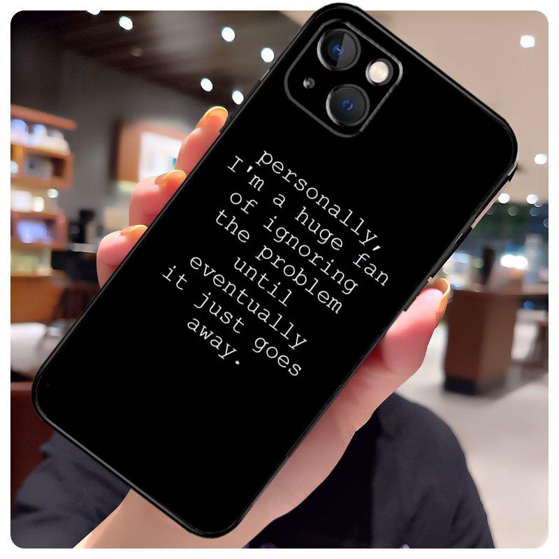 Чехол Teen Wolf с цитатами для iPhone 13 Pro Max 16 15 11 12 14 17 Pro Max mini 15 16 Plus 16e 17 Air Чехол для телефона