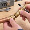 Compression Sleeve Removal Tool Olive Puller for 1/2 And 3/4 Inch Pipe, Durable Copper-plated Carbon Steel NPT Pipe Sleeve, Rust-Resistant Air