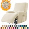 Solid Velvet Recliner Armchair Cover Non Slip Lazy Boy Cat Dog Single Sofa Covers Elastic Soft All -Inclusive Couch Slipcover