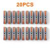 20/34/50PCS Lever Wire Connectors, 1 to 1 Inline Assemblable Wire Connector, Electrical Connectors Wire Terminals