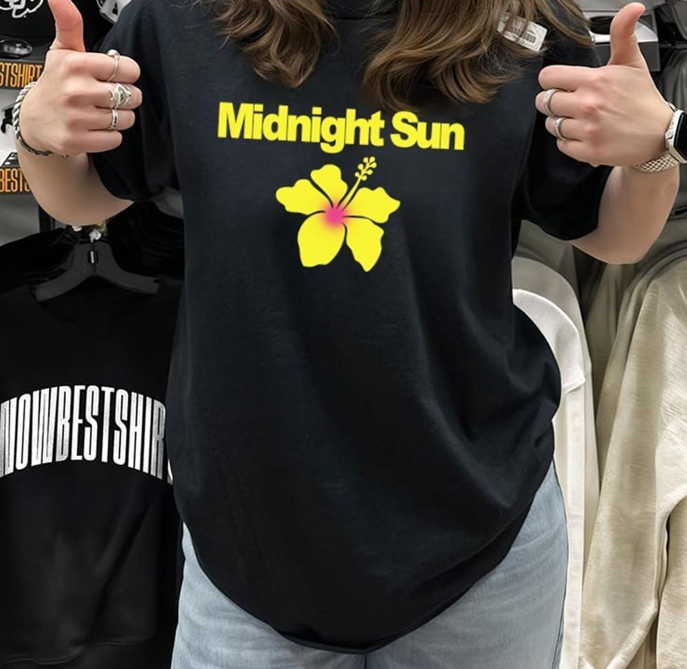 Горячая новинка Zara Larsson midnight sun черная футболка Все размеры 1F2528 Унисекс футболка