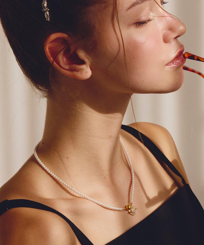 Колье Noonoo Fingers Olivia с шариком