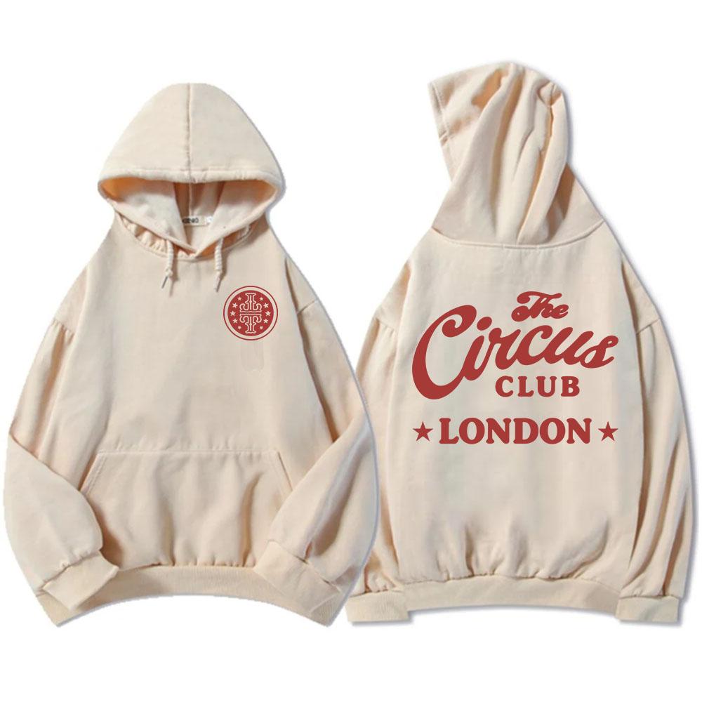 Take That The Circus Club Manchester Hoodies Unisex Streetwear Music Band Graphic Print Merch Long Sleeve Hooded Sweatshirts Top