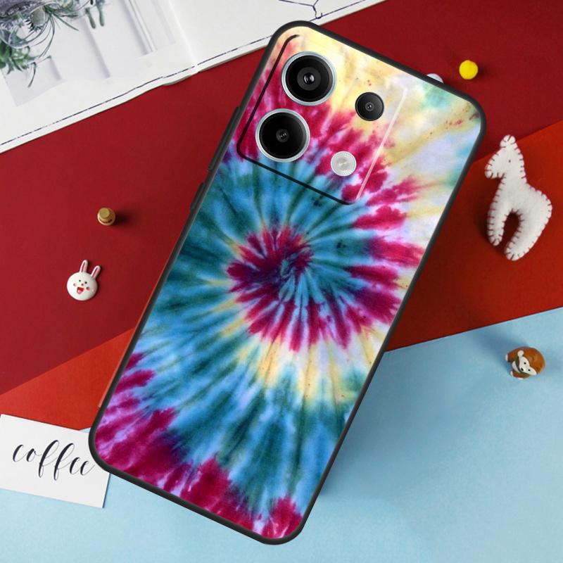 Психоделический Тай-дай Хиппи Арт Чехол Для Xiaomi Redmi Note 14 13 Pro 12 11 10 15 Pro Plus Redmi 15 10C 12C 13C 14C 15C Обложка