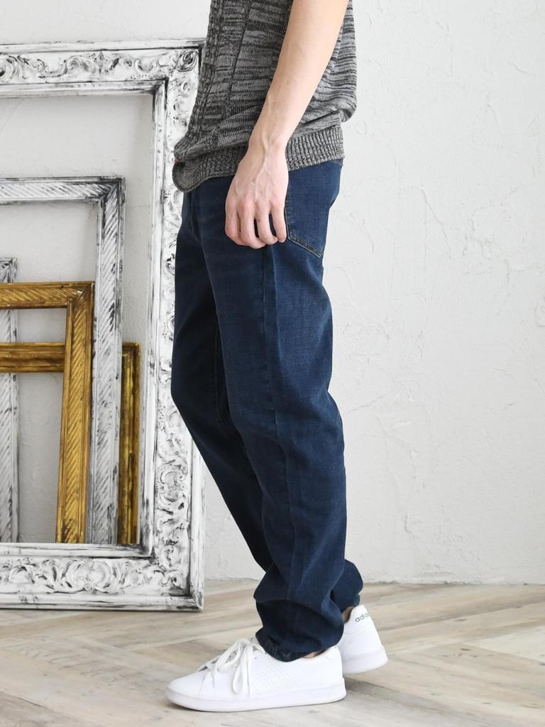 Вечный цикл Стрейч Деним Слим Без подгибки Подходит для взрослого Повседневный и Деловой Подходит для Мужчин в Их и Удобные Мужские Джинсы, Зауженные,