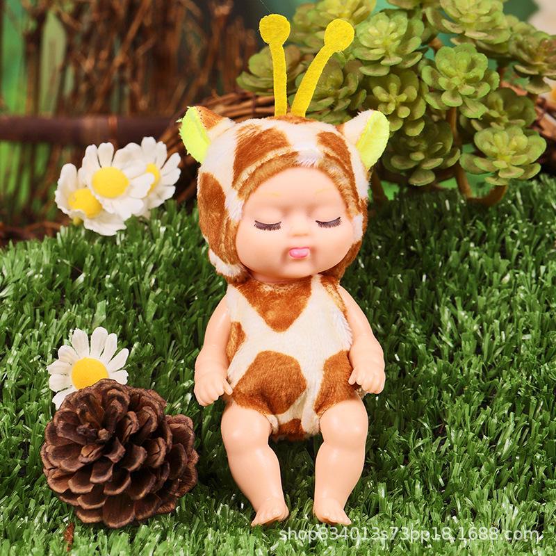 Кукла-реборн, спящая девочка, игрушка-симуляция, подарочная коробка - детская кукла BJD, импортируемая из-за рубежа