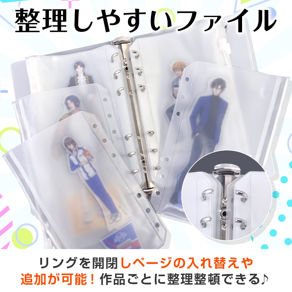 LUCINA JEWEL Acrylic Stand Storage Holder Acsta Exclusive File Holds 20 (M Size)