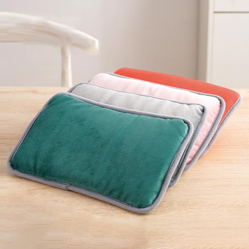 Rechargeable Usb Heating Hand Muff Warmer Electric Heated Pad Hand Warmer Easy To Carry
