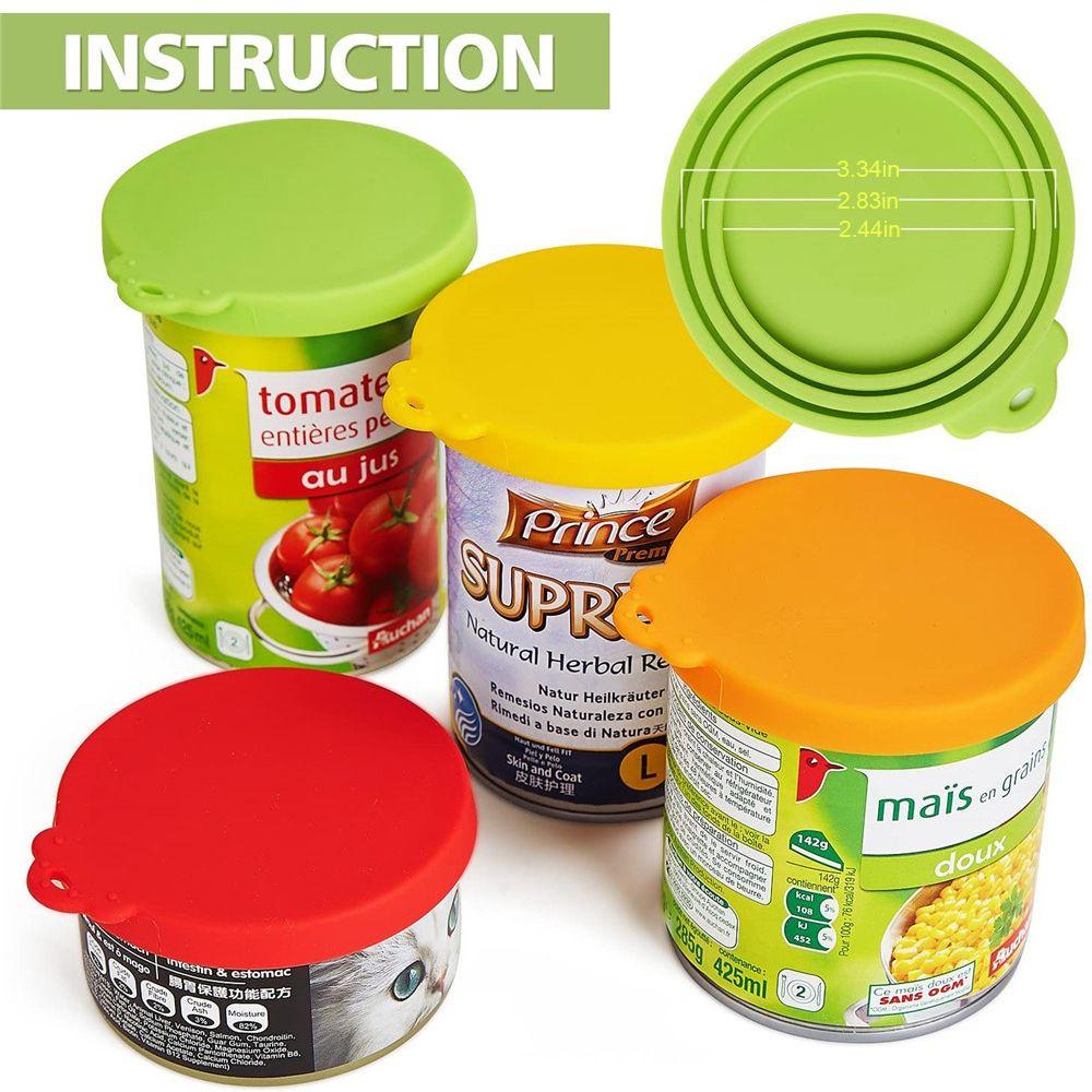 Hot Box Cover Pet Supplies Silicone Can Lid Food Tin Cover Cans Cap Pet Can Covers