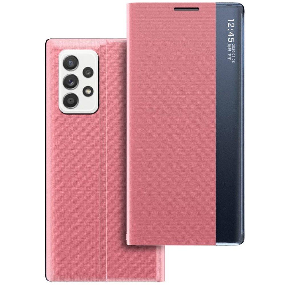 Smart View Window Case for Samsung Galaxy A32 5G + Glass, color to choose from