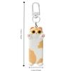 Pendant Animal Key Ring Cartoon Cat Hanging Ornament Casual Cute Cat Keychain  Party Gift