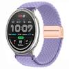 20 мм 22 мм Плетеный нейлоновый ремешок для Amazfit Active 2/GTS 4 Mini Магнитный ремешок Браслет Amazfit Bip 6 5 GTR 4/Balance Браслет