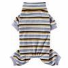 Одежда для домашних животных Домашняя одежда Полосатая одежда для собак Пижамы Одежда с высоким воротником Одежда для собак Одежда для четвероногих