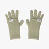 Mellotory 100% Cashmere Lip Line Gloves (olive)