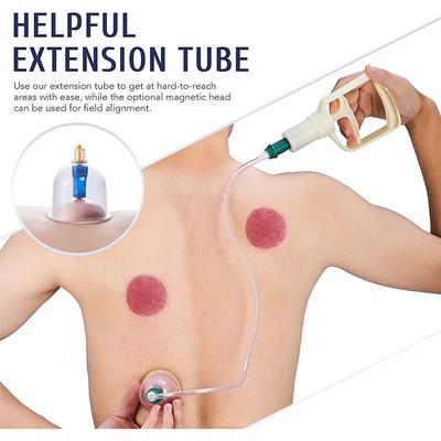 Tuhopeta 6/12/24 шт. Присоски Массаж Вакуумная Банка Массажер для тела Пластиковая Вакуумная Всасывающая Терапия Набор Банок